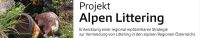Alpen Littering - Dose mit Schriftzug
